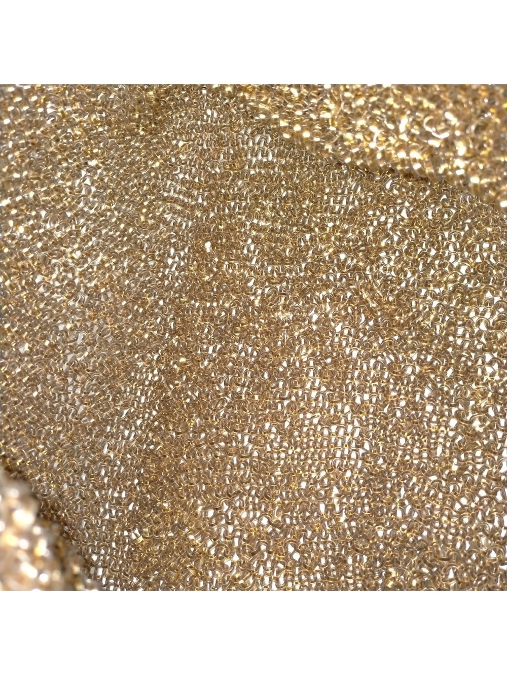 Anteprima Gold Woven Shoulder Bag with Top Handles - Picture 8 of 8